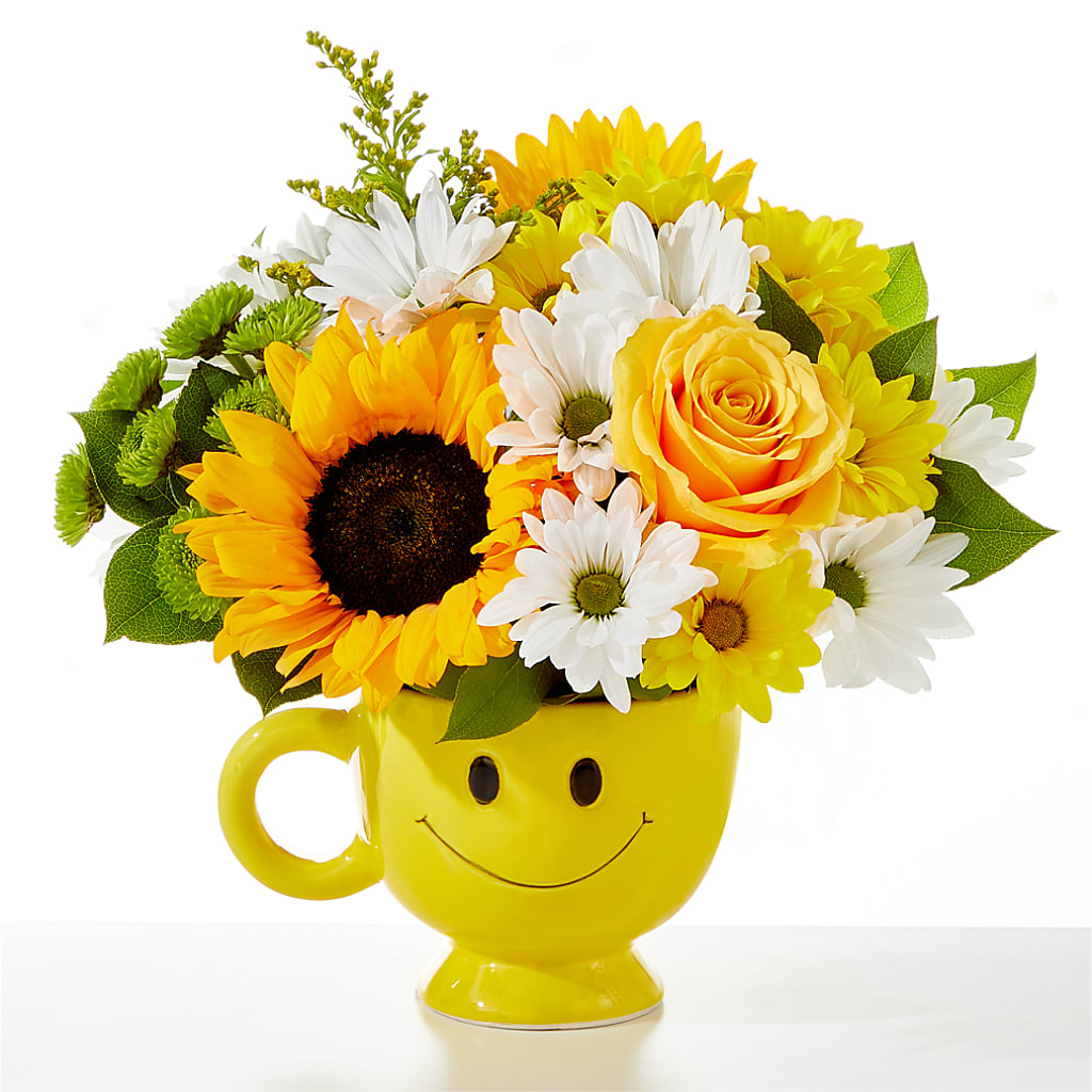 Be Happy Bouquet – Bella Fleur Sweets And Gifts Inc, Aurora IL