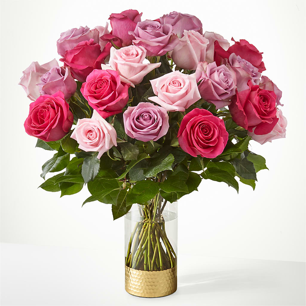 Pure Beauty Mixed Roses – Bella Fleur Sweets And Gifts Inc, Aurora IL