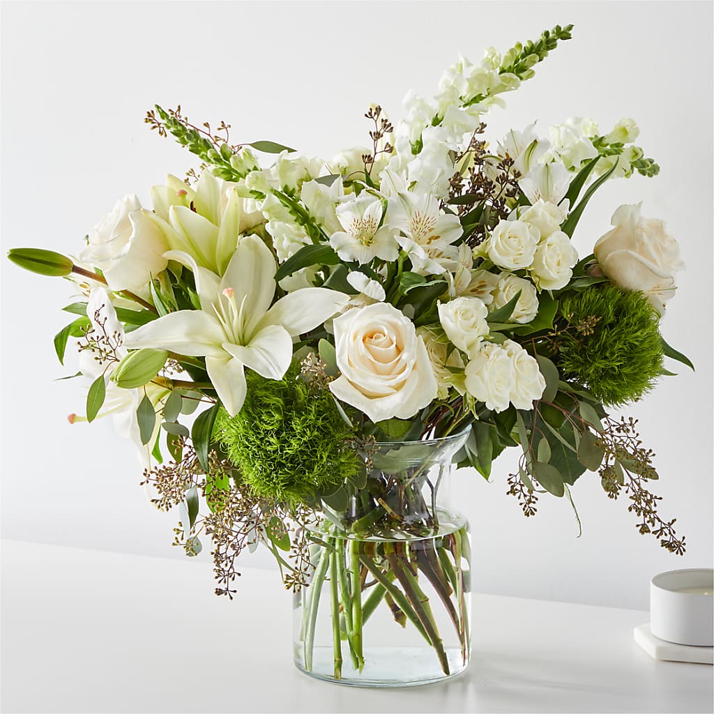 Fresh Linen Bouquet – Bella Fleur Sweets And Gifts Inc, Aurora IL
