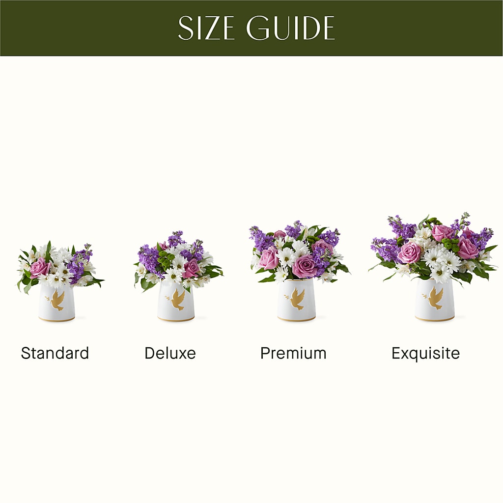 Garden of Peace Bouquet – Bella Fleur Sweets And Gifts Inc, Aurora IL