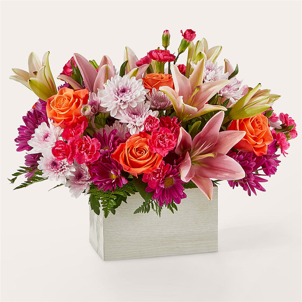 Light of My Life Box Bouquet – Bella Fleur Sweets And Gifts Inc, Aurora IL