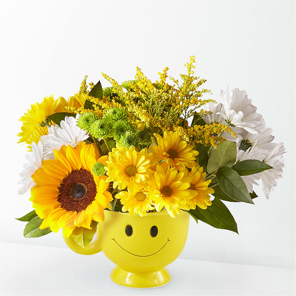 Joyful Smiles Bouquet – Bella Fleur Sweets And Gifts Inc, Aurora IL
