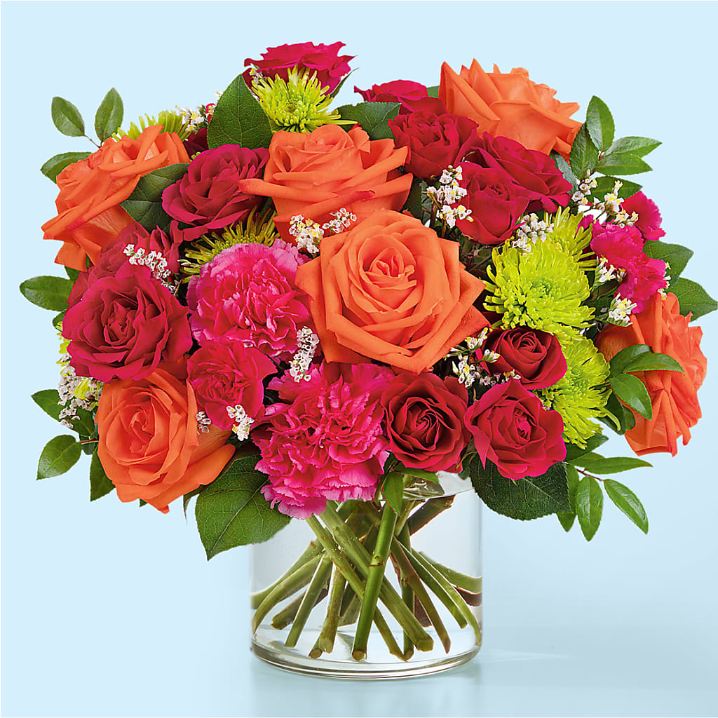Colorful Carnival Bouquet – Bella Fleur Sweets And Gifts Inc, Aurora IL
