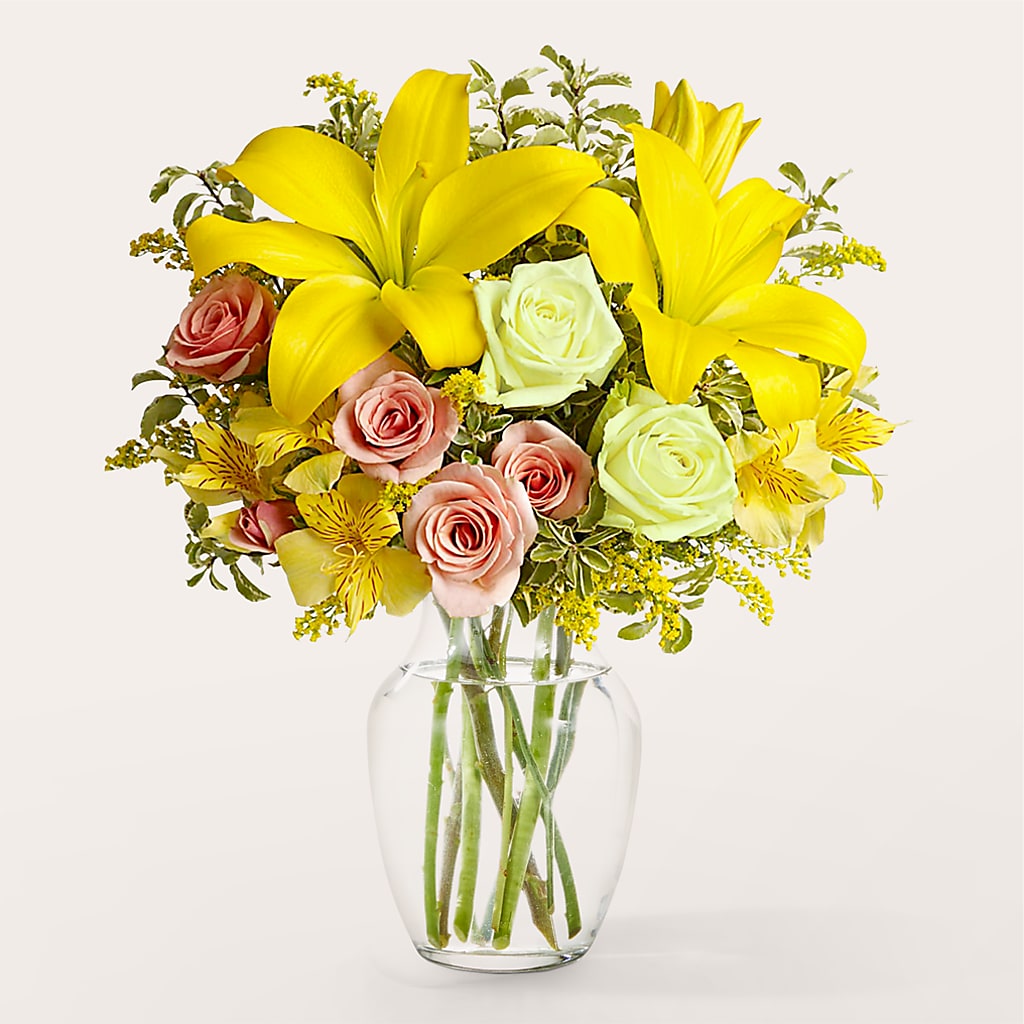 Sunburst Bouquet – Bella Fleur Sweets And Gifts Inc, Aurora IL