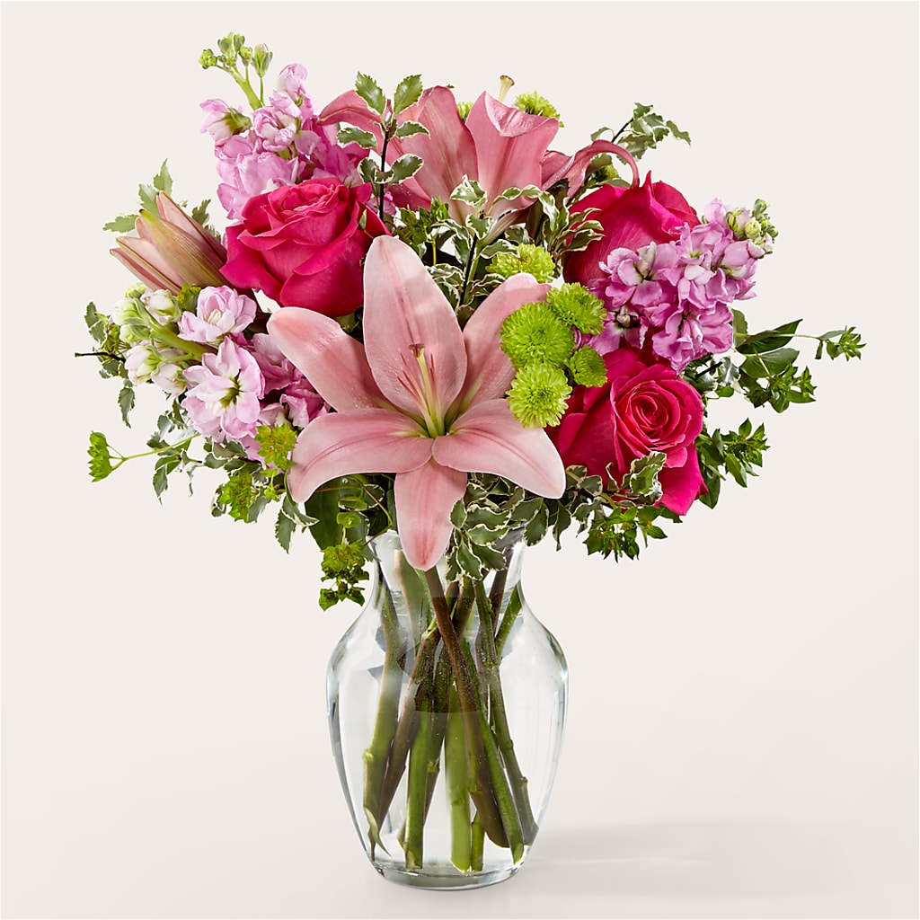 Cross My Heart Bouquet – Bella Fleur Sweets And Gifts Inc, Aurora IL