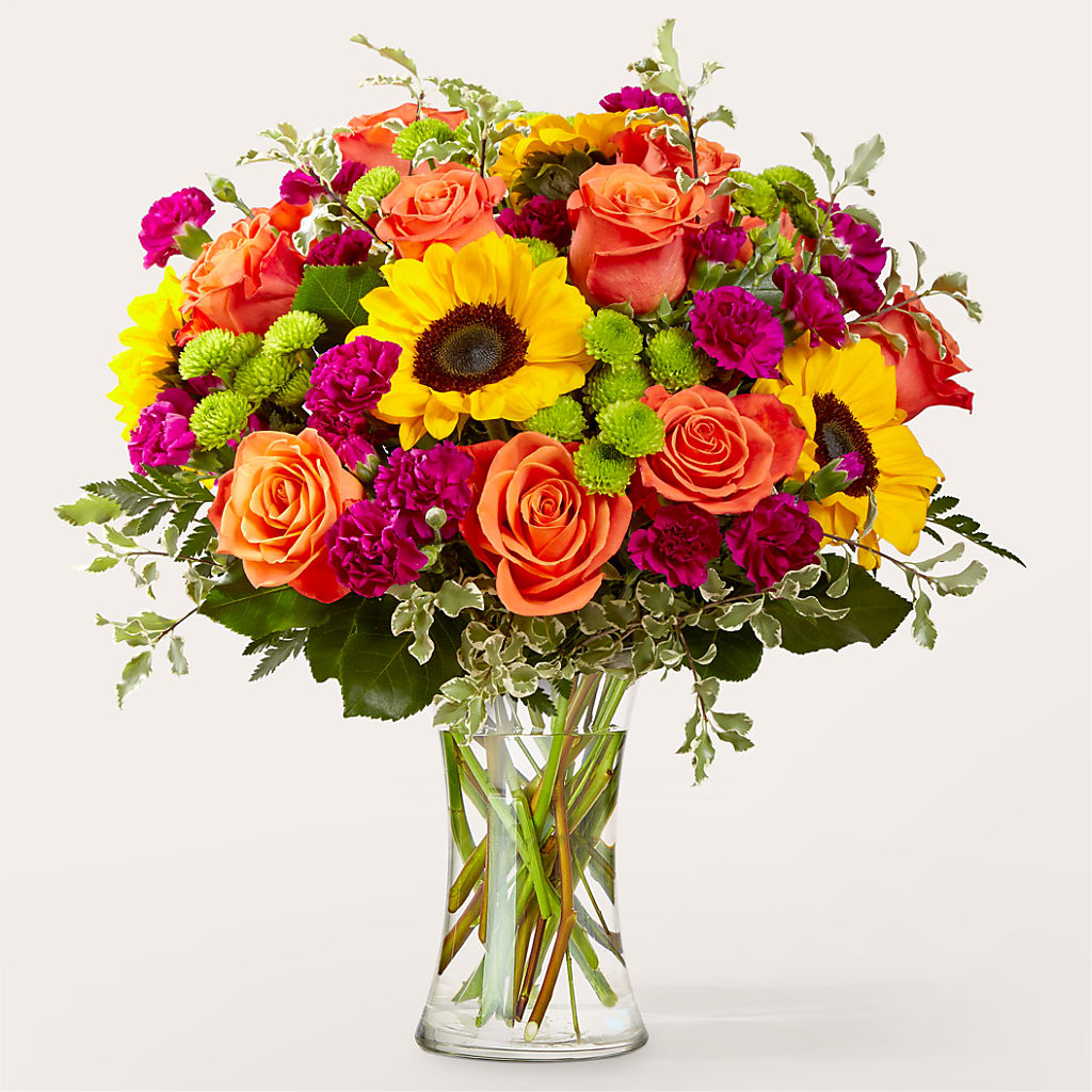 Warmth & Light Bouquet – Bella Fleur Sweets And Gifts Inc, Aurora IL