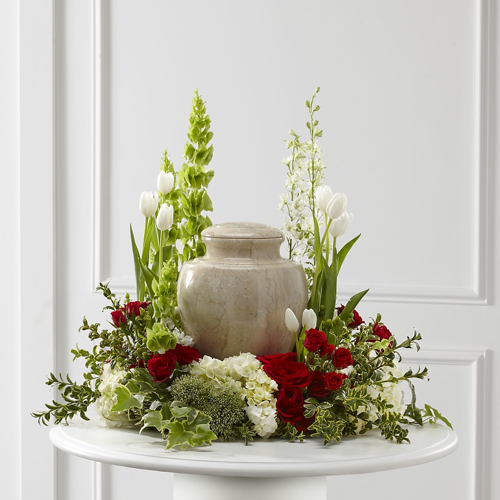 Tears of Comfort Arrangement – Bella Fleur Sweets And Gifts Inc, Aurora IL