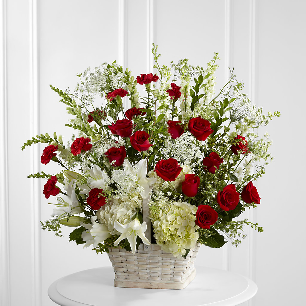 In Loving Memory Arrangement – Bella Fleur Sweets And Gifts Inc, Aurora IL