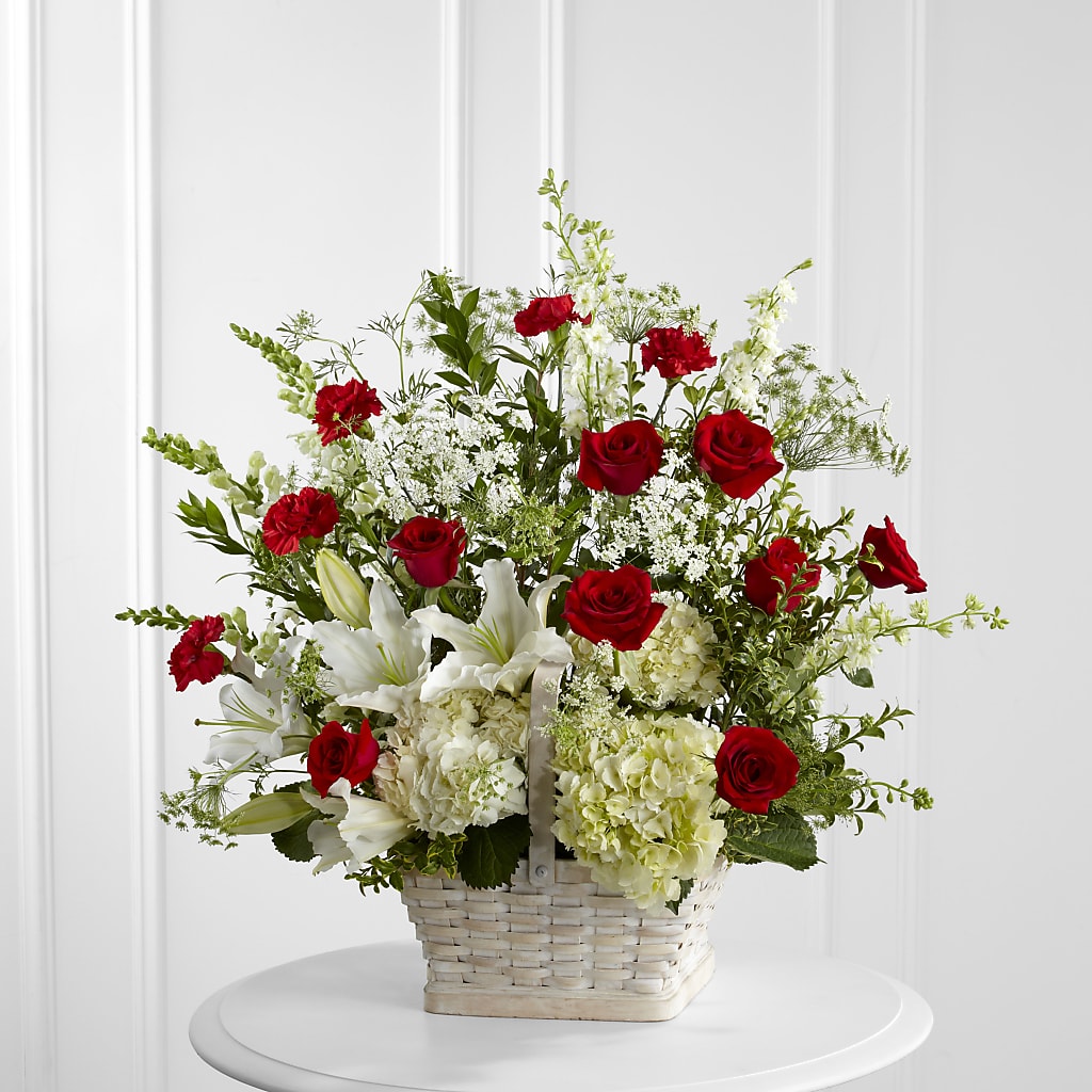 In Loving Memory Arrangement – Bella Fleur Sweets And Gifts Inc, Aurora IL
