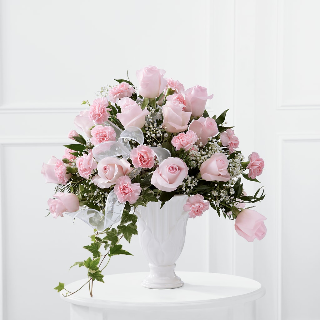 Deepest Sympathy Arrangement – Bella Fleur Sweets And Gifts Inc, Aurora IL