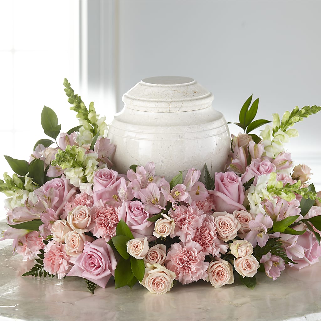 Blooms of Hope Cremation Adornment – Bella Fleur Sweets And Gifts Inc, Aurora IL
