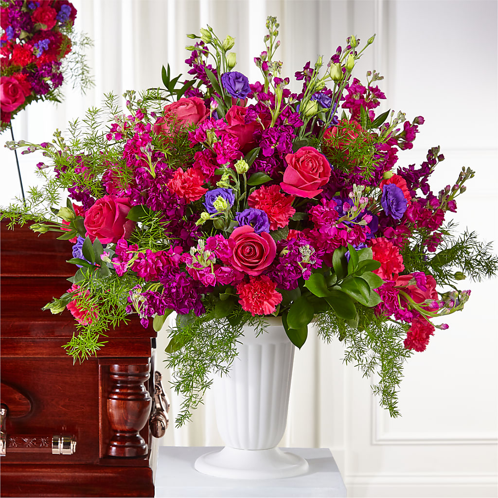 Eternal Day Arrangement – Bella Fleur Sweets And Gifts Inc, Aurora IL