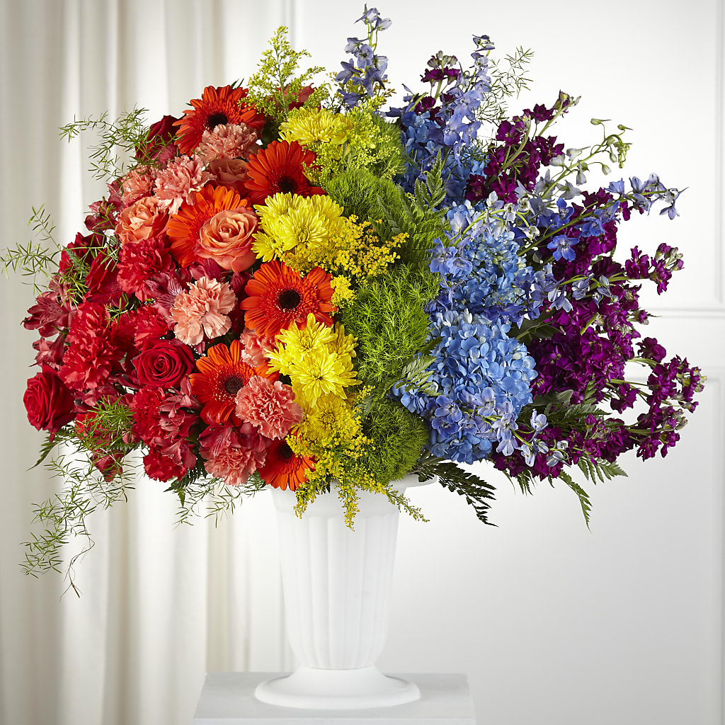 Pride & Unity Arrangement – Bella Fleur Sweets And Gifts Inc, Aurora IL