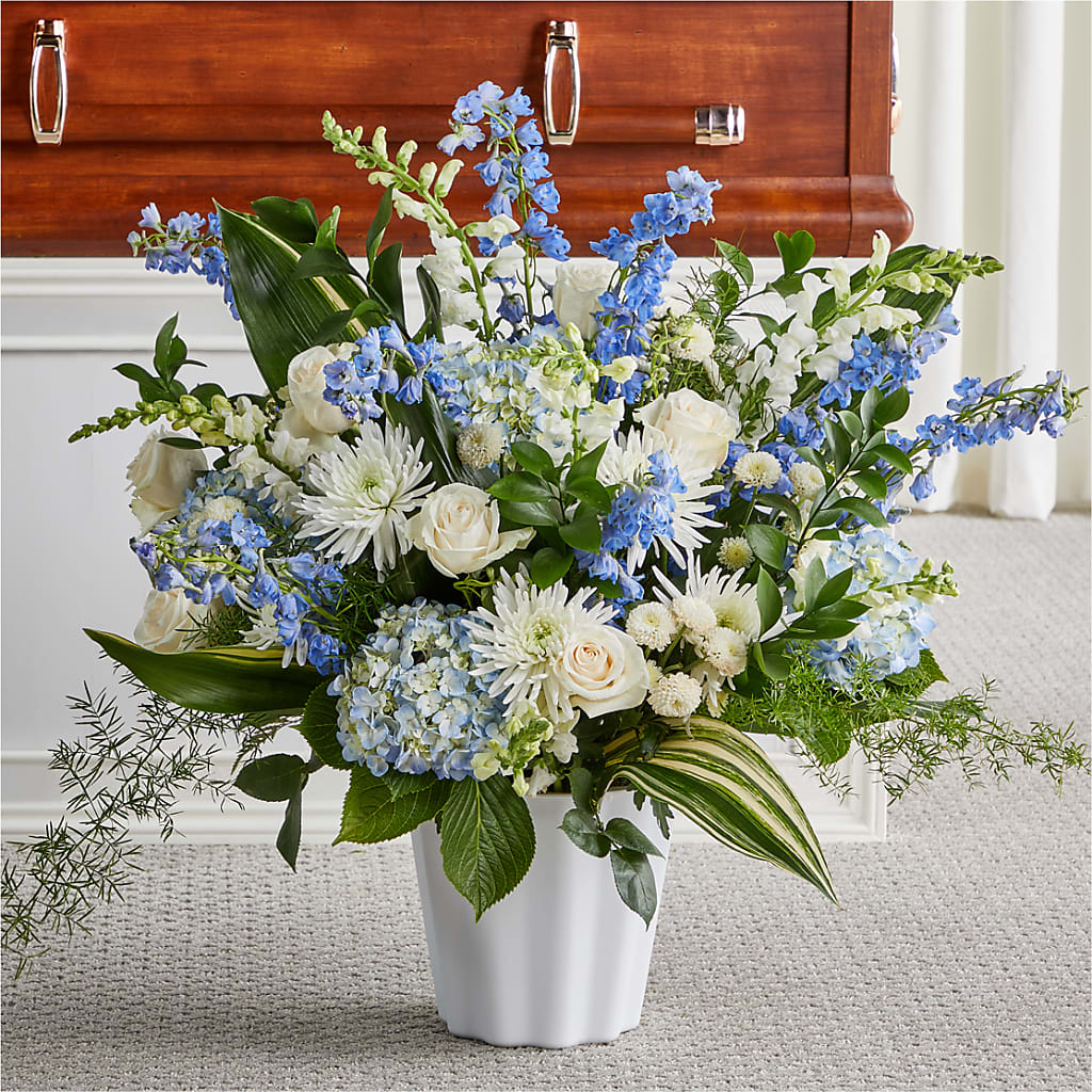 Everlasting Memories Floor Basket – Bella Fleur Sweets And Gifts Inc, Aurora IL