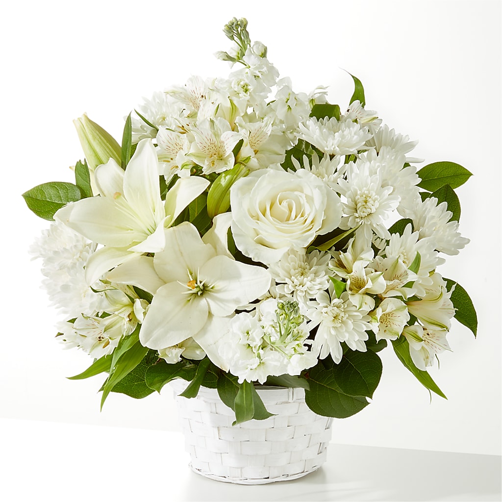 Peaceful Reflections Arrangement – Bella Fleur Sweets And Gifts Inc, Aurora IL