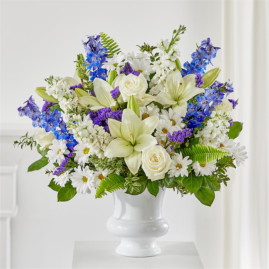Expressions of Hope Urn Arrangement – Bella Fleur Sweets And Gifts Inc, Aurora IL