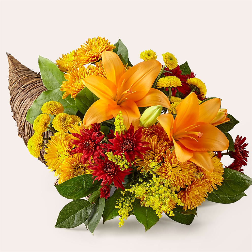 Feast of Color Cornucopia – Bella Fleur Sweets And Gifts Inc, Aurora IL