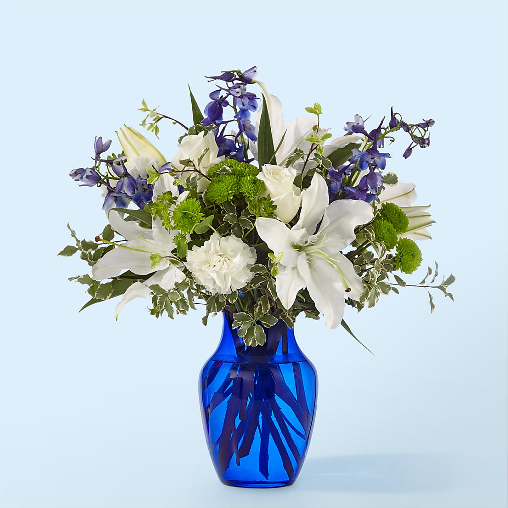 Santorini Bouquet – Bella Fleur Sweets And Gifts Inc, Aurora IL