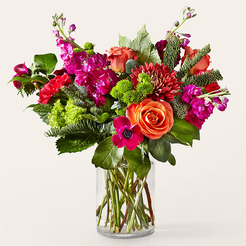 All the Tinsel Bouquet – Bella Fleur Sweets And Gifts Inc, Aurora IL