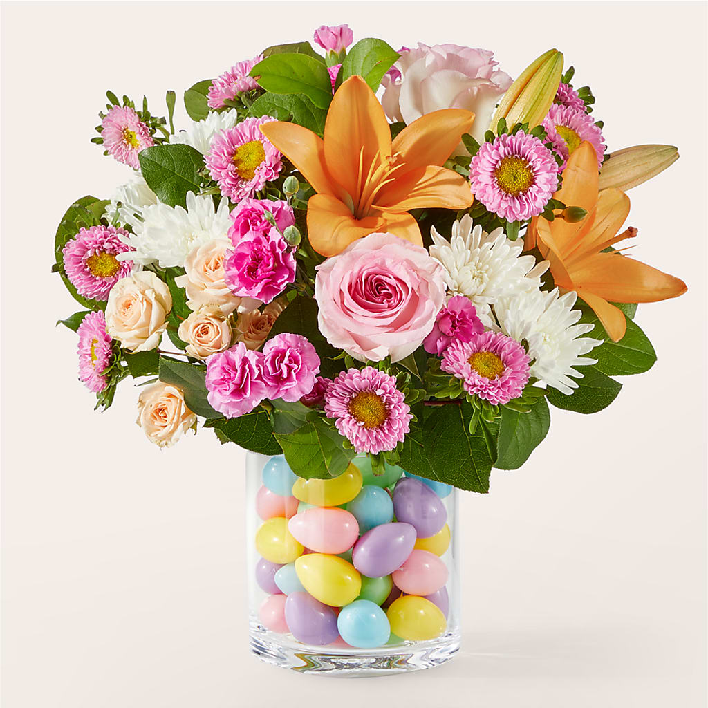 Hop to It Bouquet – Bella Fleur Sweets And Gifts Inc, Aurora IL