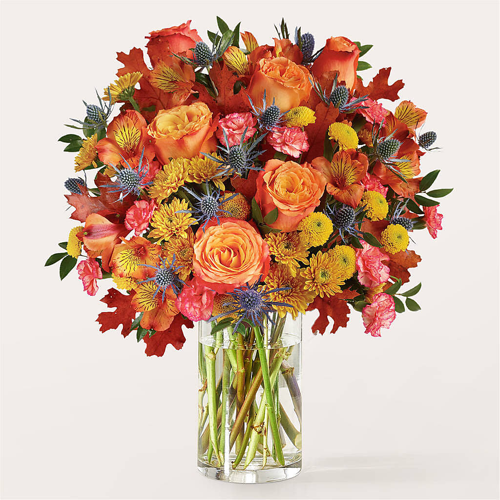 Winds of Autumn Bouquet – Bella Fleur Sweets And Gifts Inc, Aurora IL