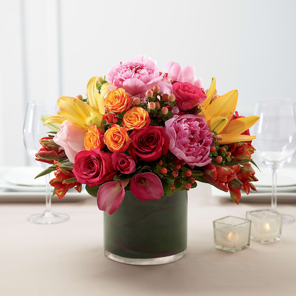 Color Mix Arrangement – Bella Fleur Sweets And Gifts Inc, Aurora IL