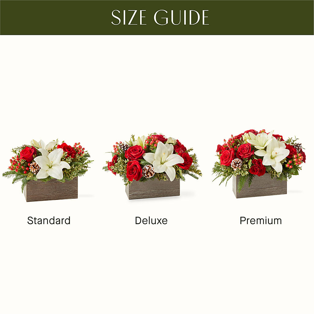 Snowy Wonderland Bouquet –  Bella Fleur Sweets And Gifts Inc, Aurora IL