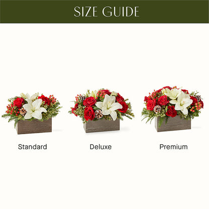 Snowy Wonderland Bouquet –  Bella Fleur Sweets And Gifts Inc, Aurora IL