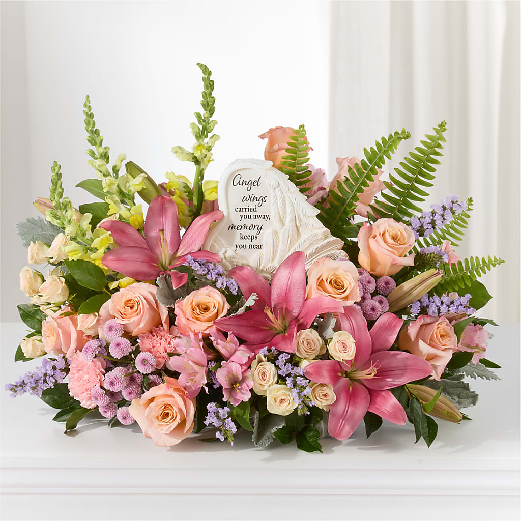 Gentle Light Arrangement –  Bella Fleur Sweets And Gifts Inc, Aurora IL