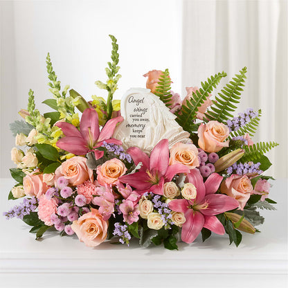Gentle Light Arrangement –  Bella Fleur Sweets And Gifts Inc, Aurora IL