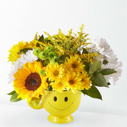 Joyful Smiles Bouquet –  Bella Fleur Sweets And Gifts Inc, Aurora IL