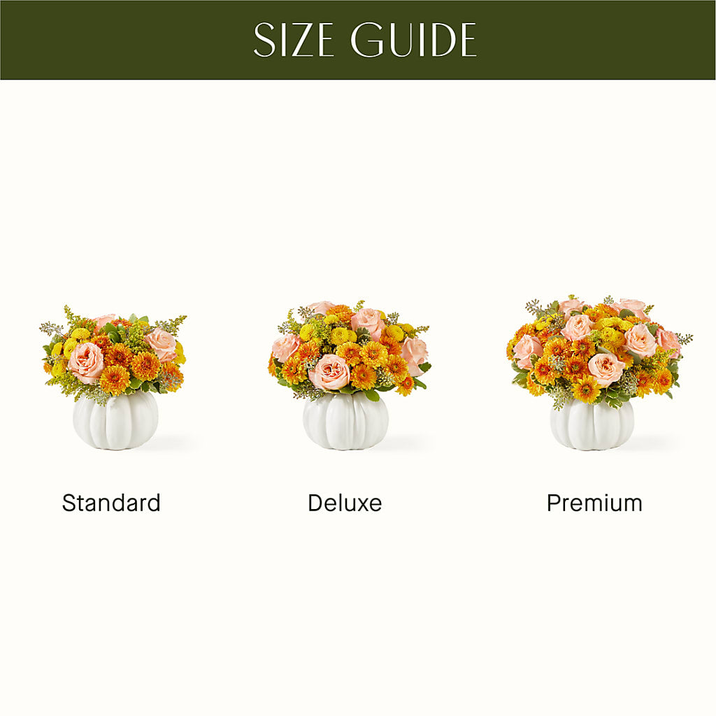 Peachy Pumpkin –  Bella Fleur Sweets And Gifts Inc, Aurora IL