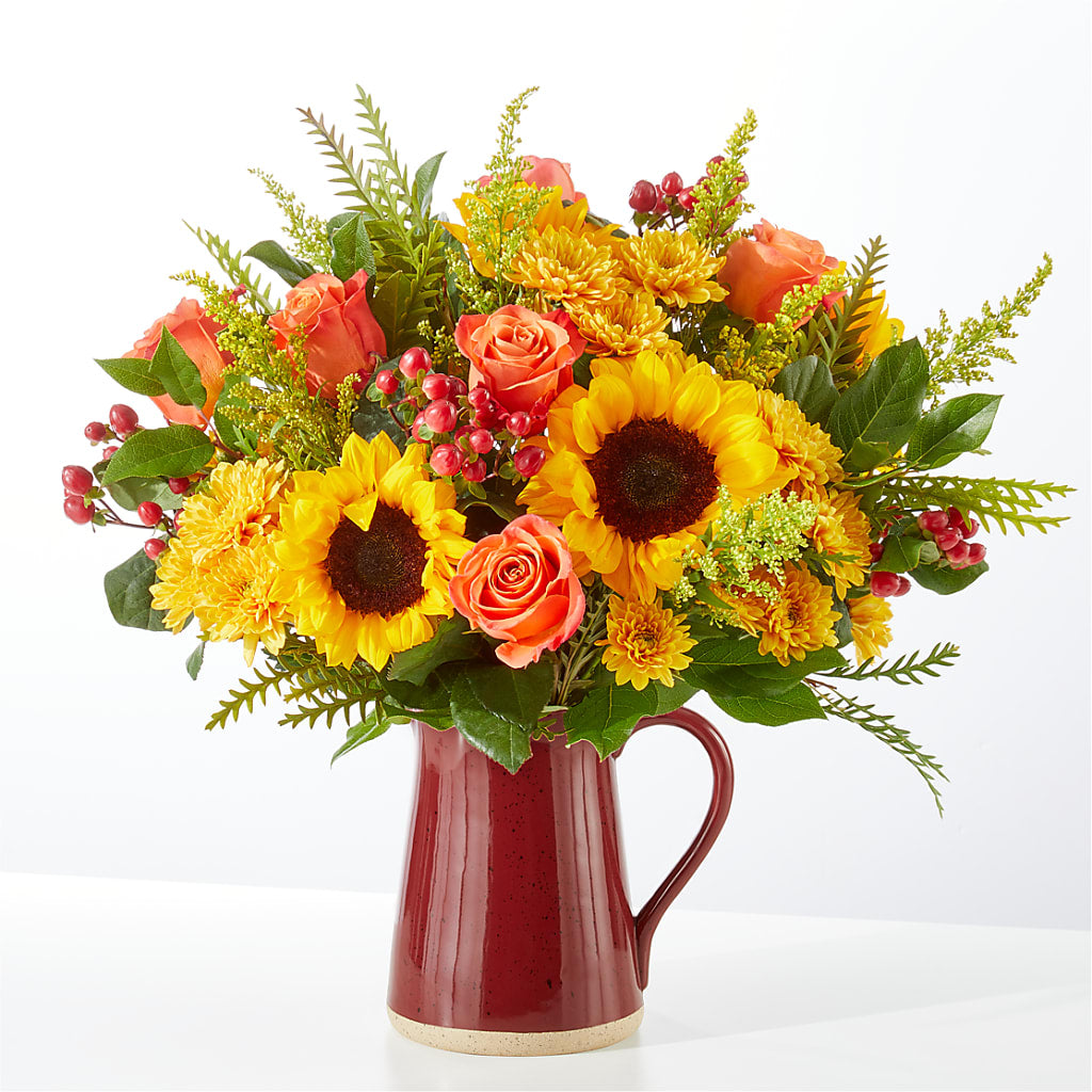 Scents of Autumn Bouquet –  Bella Fleur Sweets And Gifts Inc, Aurora IL
