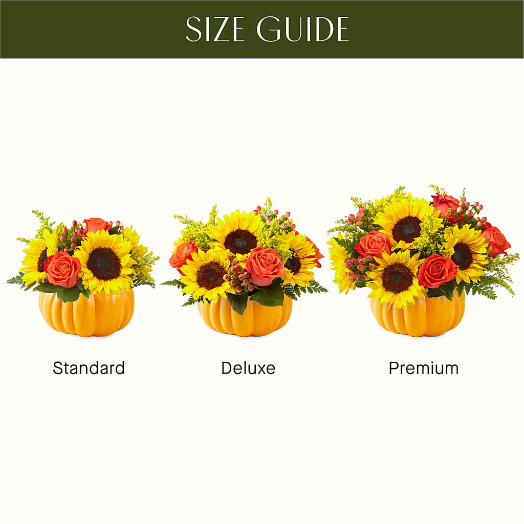Pick of the Patch Pumpkin Bouquet –  Bella Fleur Sweets And Gifts Inc, Aurora IL