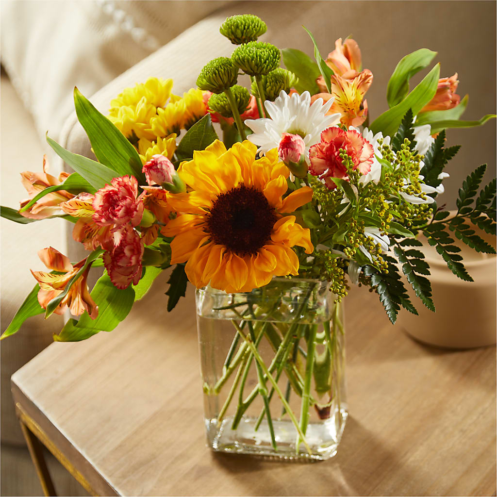 Fall Delight – A Florist Original –  Bella Fleur Sweets And Gifts Inc, Aurora IL