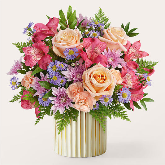 Sunset Serenade Bouquet –  Bella Fleur Sweets And Gifts Inc, Aurora IL