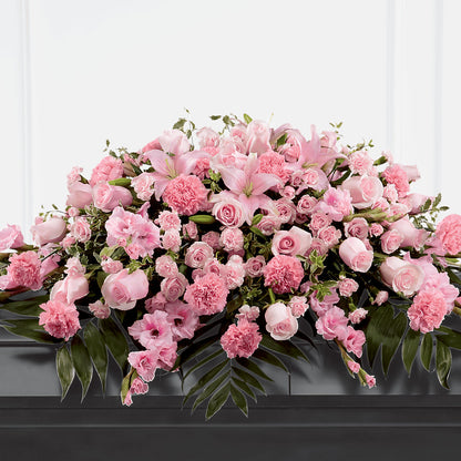 Garden of Comfort Casket Spray (Standard) –  Bella Fleur Sweets And Gifts Inc, Aurora IL