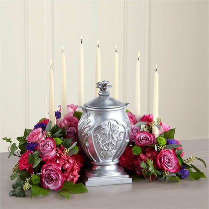 Peaceful Thoughts Arrangement –  Bella Fleur Sweets And Gifts Inc, Aurora IL
