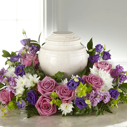 Blooming Sympathy Cremation Adornment –  Bella Fleur Sweets And Gifts Inc, Aurora IL