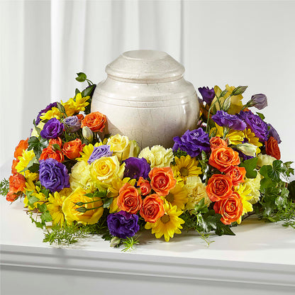 Blossoms of Remembrance Cremation Adornment –  Bella Fleur Sweets And Gifts Inc, Aurora IL