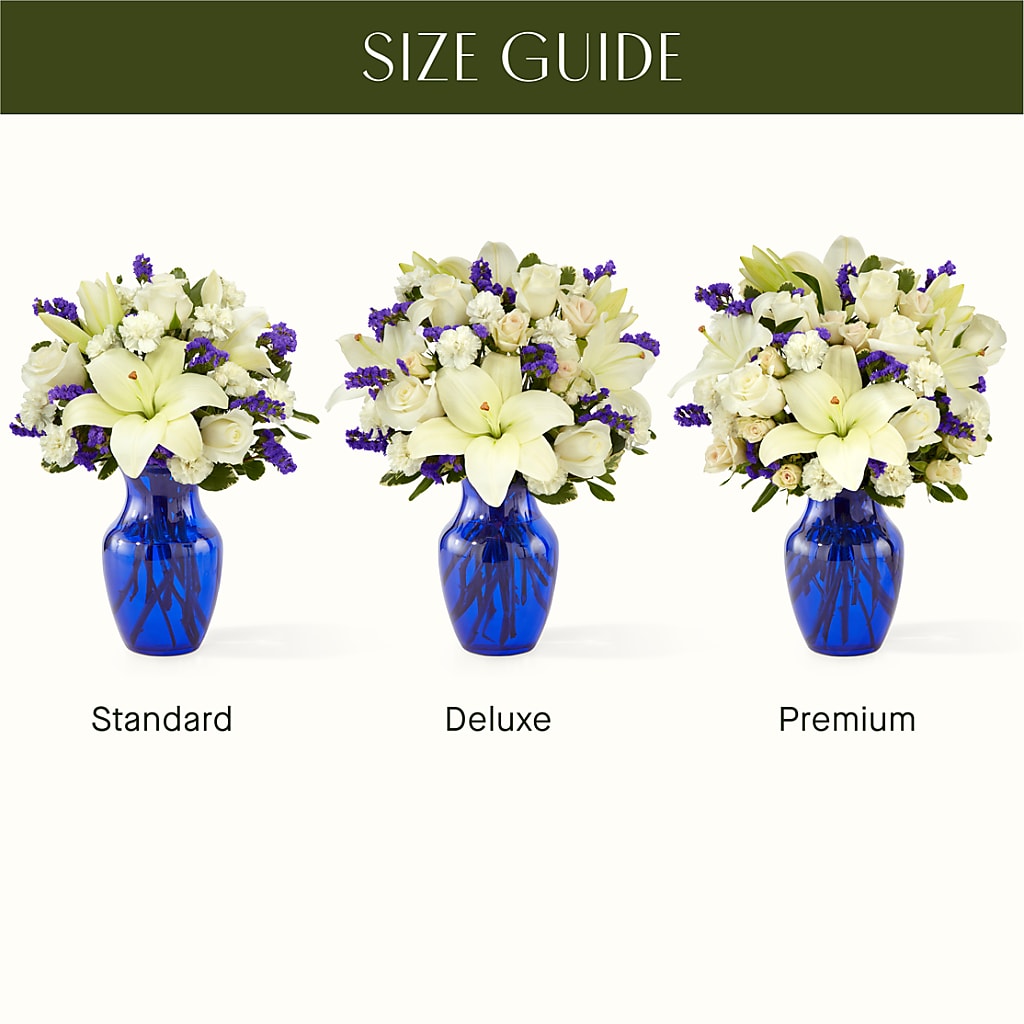 Sapphire Rush Bouquet –  Bella Fleur Sweets And Gifts Inc, Aurora IL