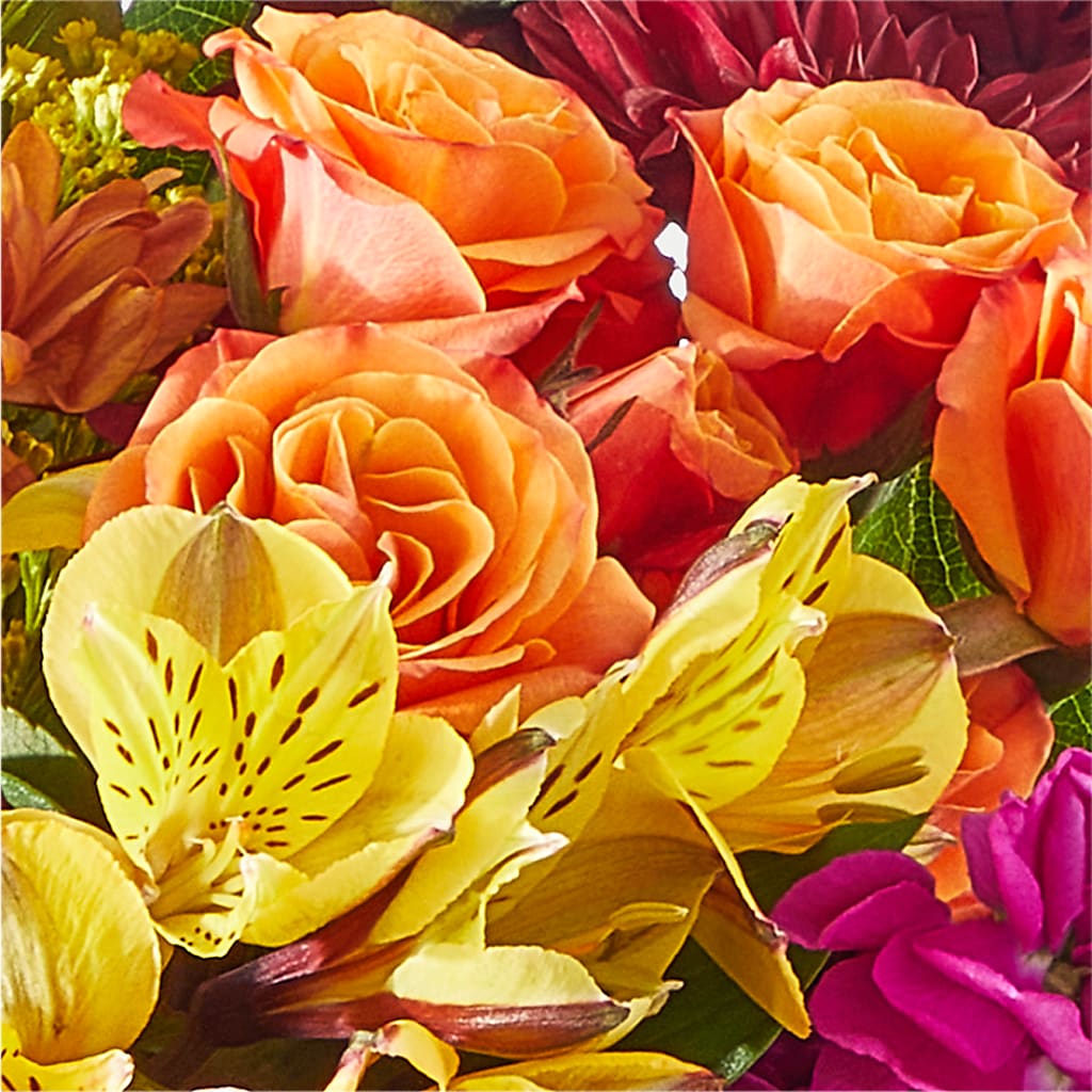 Amber Muse Bouquet –  Bella Fleur Sweets And Gifts Inc, Aurora IL