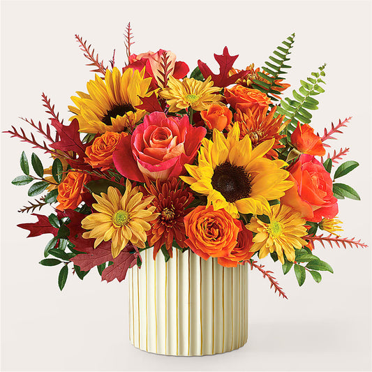 Fall Campfire Bouquet –  Bella Fleur Sweets And Gifts Inc, Aurora IL