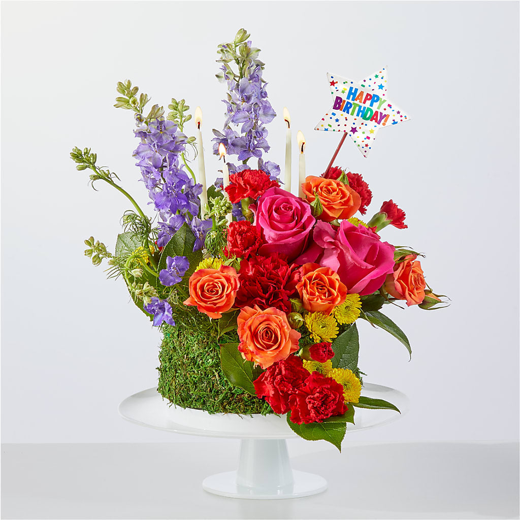 Best Year Yet Floral Cake –  Bella Fleur Sweets And Gifts Inc, Aurora IL