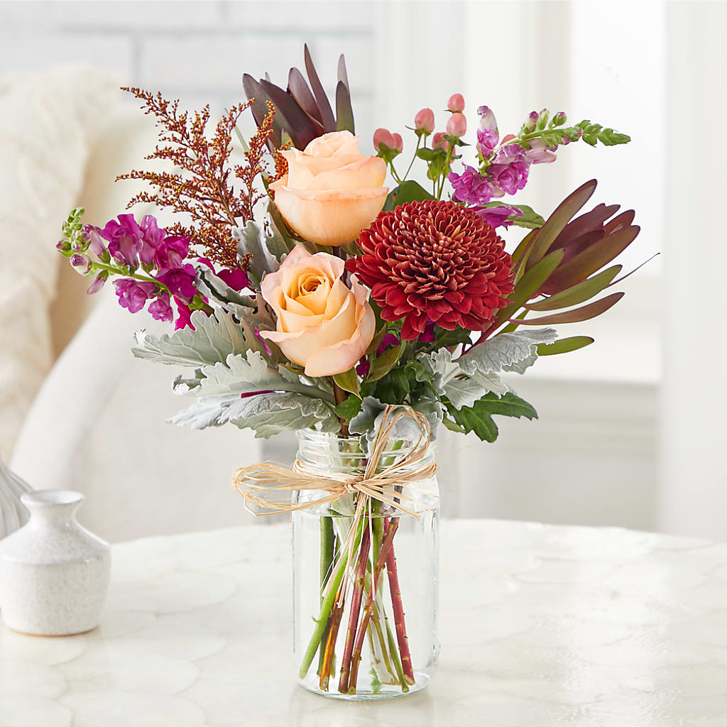 Moody Hues Bouquet –  Bella Fleur Sweets And Gifts Inc, Aurora IL
