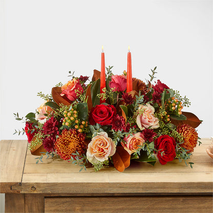 Gather Near Centerpiece –  Bella Fleur Sweets And Gifts Inc, Aurora IL