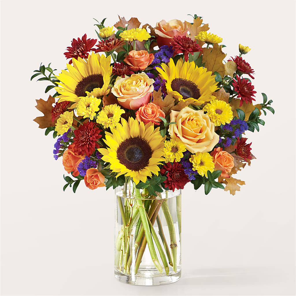 Harvest Moon Bouquet –  Bella Fleur Sweets And Gifts Inc, Aurora IL