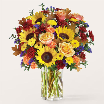 Harvest Moon Bouquet –  Bella Fleur Sweets And Gifts Inc, Aurora IL