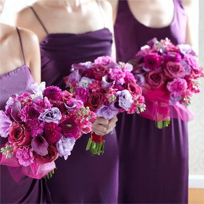 Bridesmaid's Garden Bouquet –  Bella Fleur Sweets And Gifts Inc, Aurora IL
