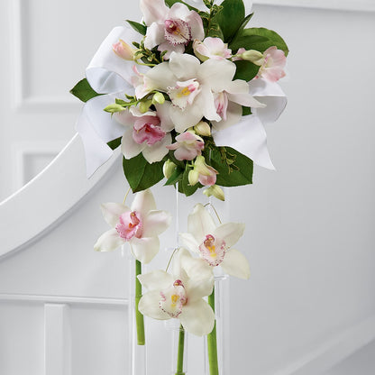 Perfect Entrance Pew Arrangement –  Bella Fleur Sweets And Gifts Inc, Aurora IL